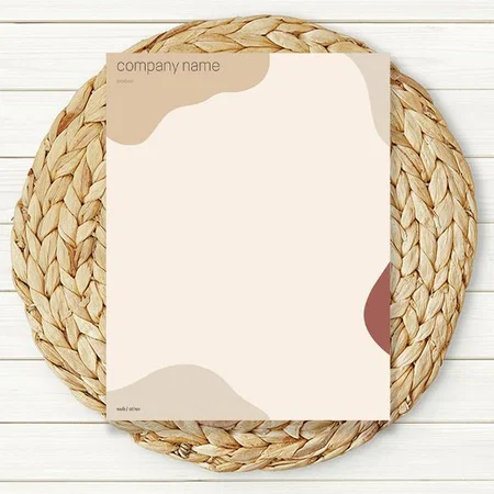 Premium Vector Design Customized Printed Letterheads