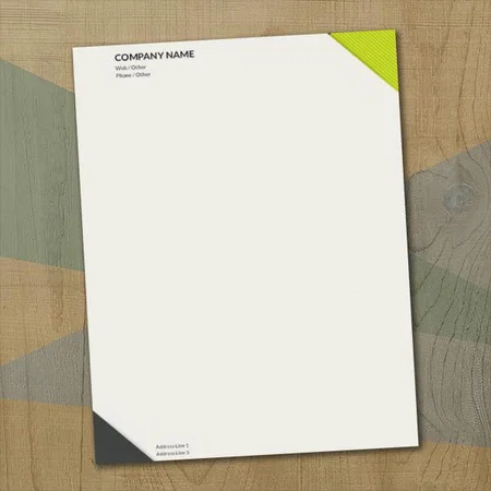 Business Consulting Customized Printed Letterheads