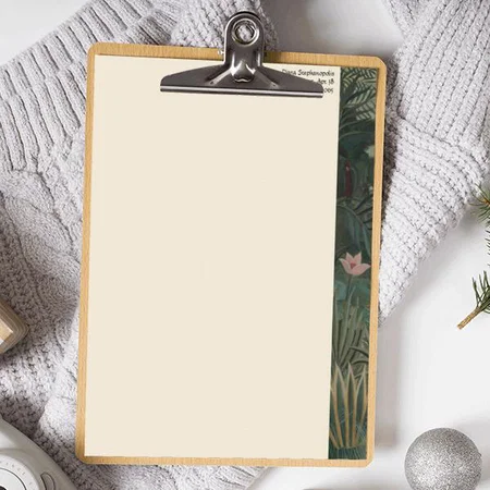 Tropical Green Jungle Floral Customized Printed Letterheads