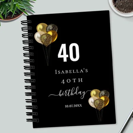 Cartoon Butterflies Design Customized Photo Printed Notebook