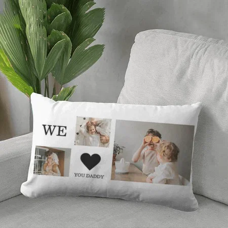Trendy Photo Collage Customized Photo Printed Pillow Cover