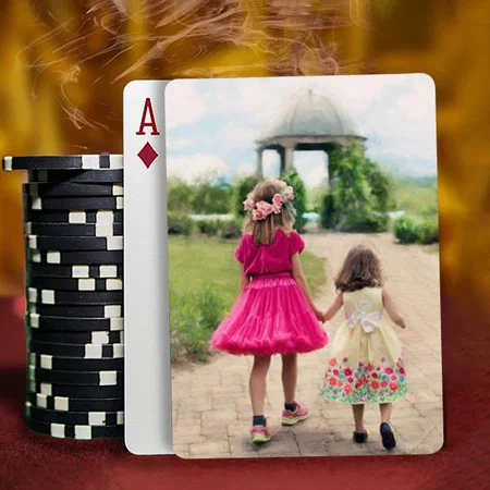 Full Photo Customized Photo Printed Playing Cards