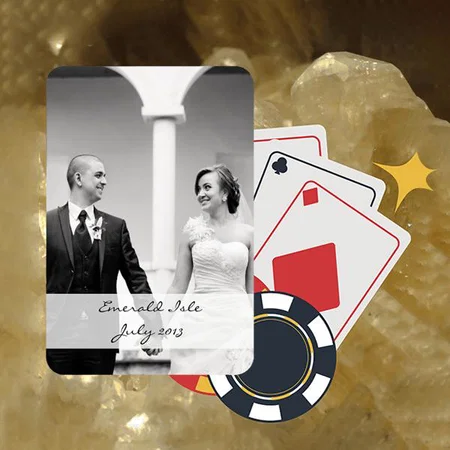 Couple Photo Customized Photo Printed Playing Cards
