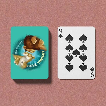 The Love Tonight Customized Photo Printed Playing Cards