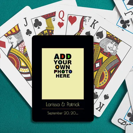 Couple Photo Customized Photo Printed Playing Cards
