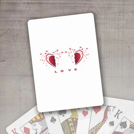 Love Design Customized Photo Printed Playing Cards