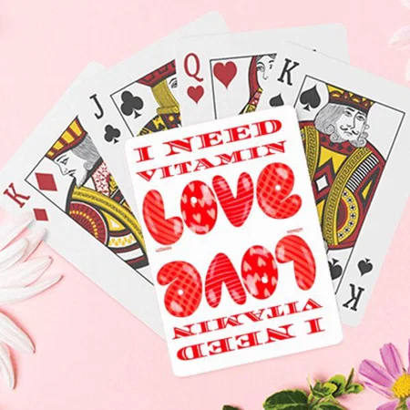 Dog Helper Design Customized Photo Printed Playing Cards