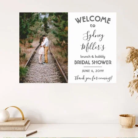 Modern Photo Design Customized Photo Printed Horizontal Landscape Poster