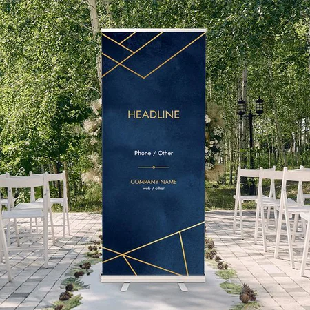 Beauty & Spa Customized Photo Printed Roll Up Standee Banner