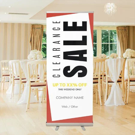 Marketing And Beauty & Fashion Customized Photo Printed Roll Up Standee Banner