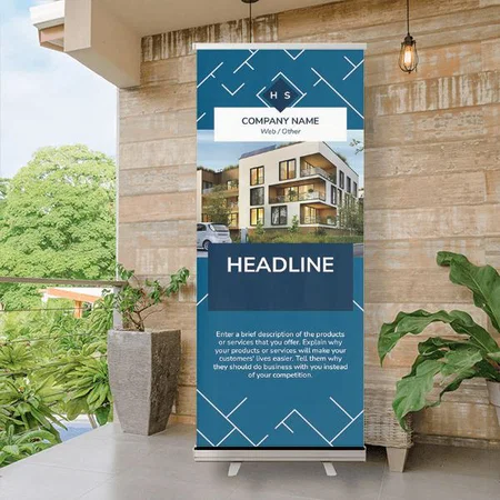 Real Estate Lawyer Customized Photo Printed Roll Up Standee Banner