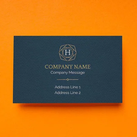 Elegant Premium Customized Rectangle Visiting Card