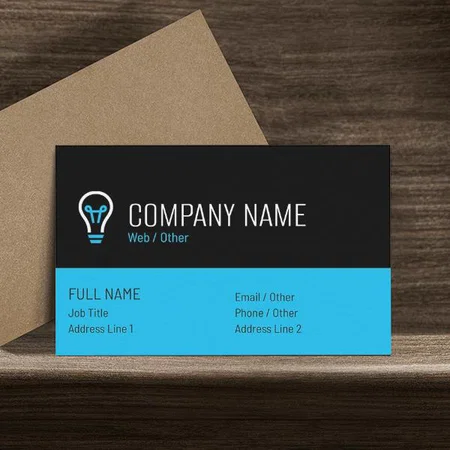 Electricians Premium Customized Rectangle Visiting Card