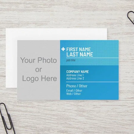 Medical Equipment & Pharmaceutica Customized Rectangle Visiting Card