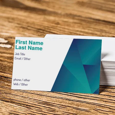Finance & Insurance Customized Rectangle Visiting Card