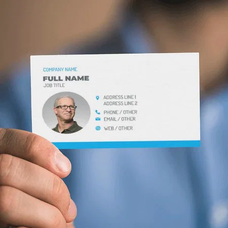 Marketing & Communications Customized Rectangle Visiting Card