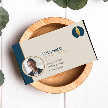 Education Customized Rectangle Visiting Card