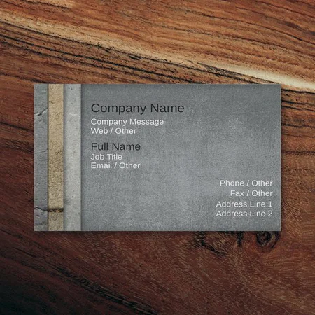 Ceiling Tile Design Customized Rectangle Visiting Card