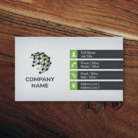 Marketing & Network Customized Rectangle Visiting Card