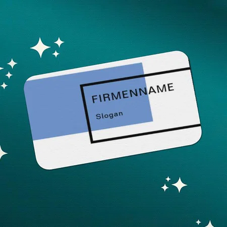Business Card with Logo or QR Code Customized Rectangle Visiting Card