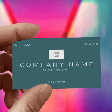 Education & Child Care Customized Rectangle Visiting Card