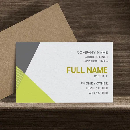 Marketing Customized Rectangle Visiting Card