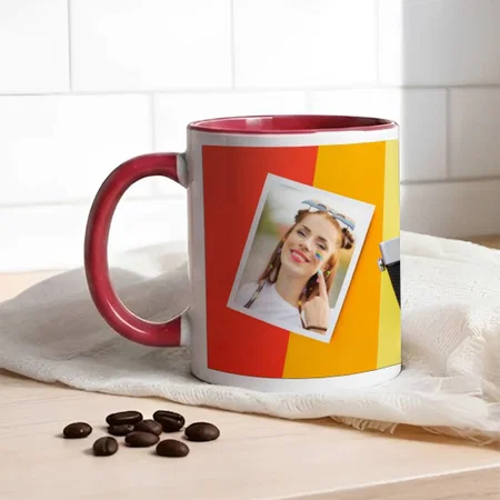 LGBT Pride Two Photo Gift Customized Photo Printed Coffee Mug
