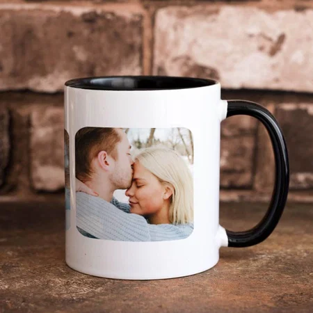 3 Photo Collage Customized Photo Printed Coffee Mug