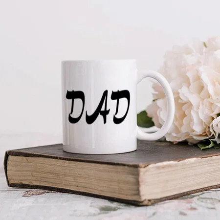 Dad Design Customized Photo Printed Coffee Mug