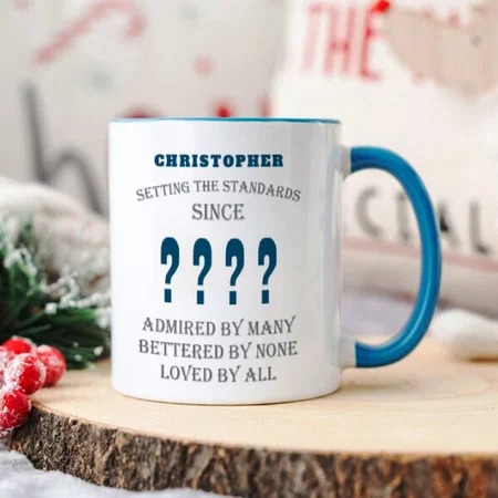 Birthday Design Customized Photo Printed Coffee Mug
