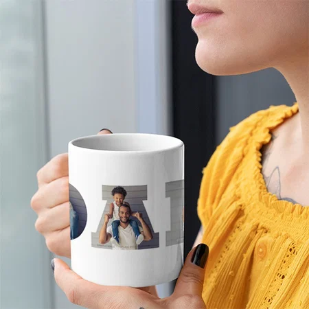 Dad Photo Customized Photo Printed Coffee Mug