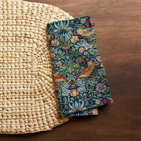 Strawberry Thief Customized Full Print Cloth Napkin
