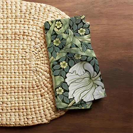 Pimpernel Flowers Pattern Customized Full Print Cloth Napkin