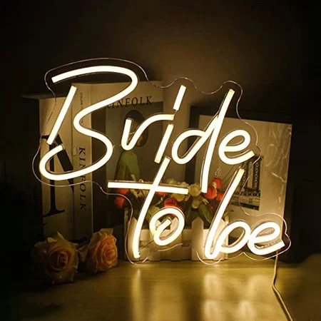 Bride to Be Wedding Neon Sign Wall Hanging