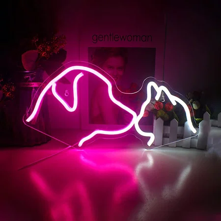 Pet Lover Neon Sign Wall Hanging