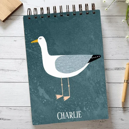 Cute Seagull Design Customized Photo Printed Notepad