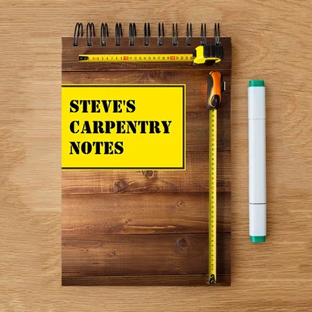 Carpentry Design Customized Photo Printed Notepad