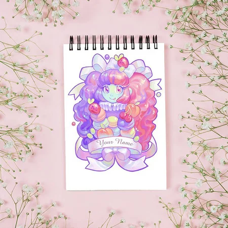 Macaron Design Customized Photo Printed Notepad