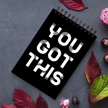 You Got This Design Customized Photo Printed Notepad