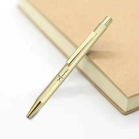 Golden Customized Metal Pen for Corporate Gifting