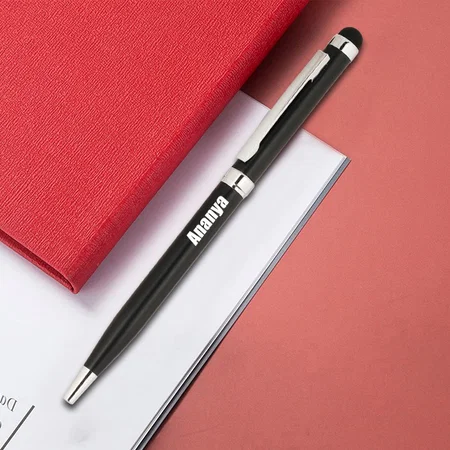 Black Customized Metal Pen for Corporate Gifting