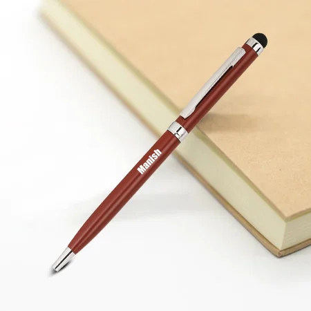 Brown Customized Metal Pen for Corporate Gifting