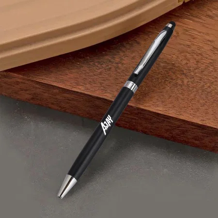 Black Customized Metal Pen for Corporate Gifting