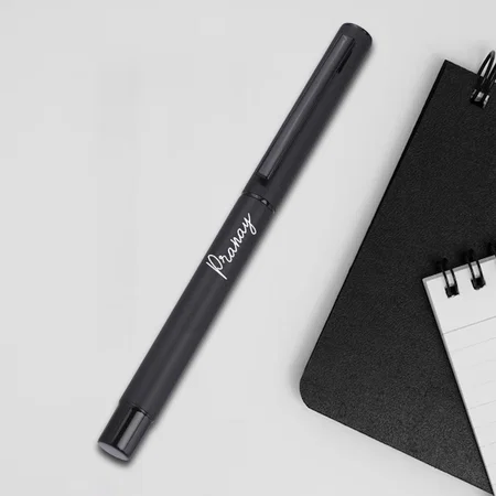 Black Customized Metal Pen for Corporate Gifting