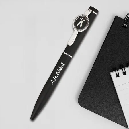 Black Advocate Design Customized Metal Pen for Corporate Gifting