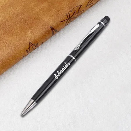 Black Customized Metal Pen for Corporate Gifting