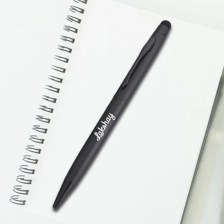 Matte Black Customized Metal Pen for Corporate Gifting
