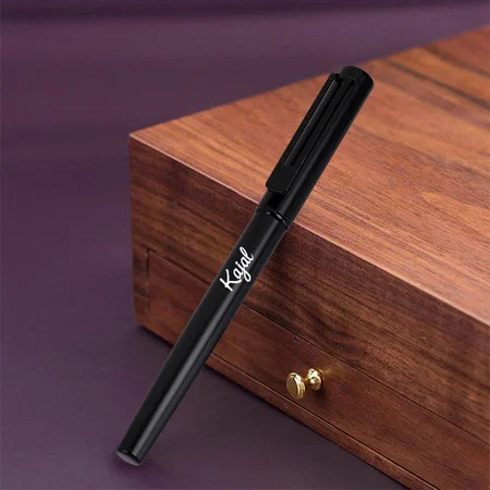 Black Customized Metal Pen