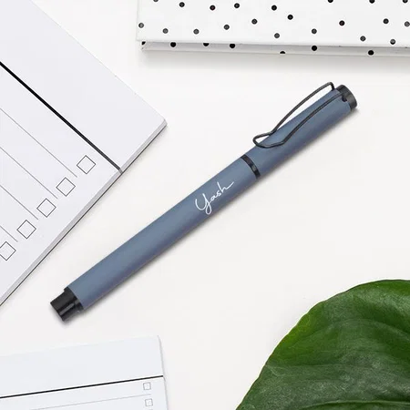 Grey Customized Metal Pen for Corporate Gifting