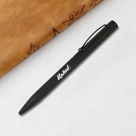 Black Customized Metal Pen